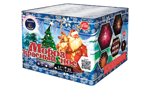  Батарея салютов Мороз Красный Нос  в Волгодонске