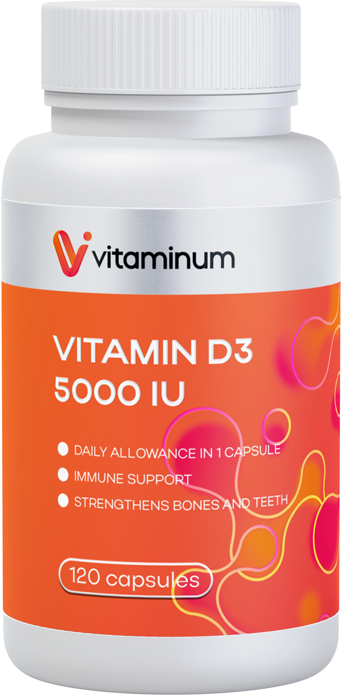  Vitaminum ВИТАМИН Д3 (5000 МЕ) 120 капсул 260 мг  в Волгодонске